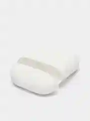 Белый чехол для наушников AirPods 1, 2, силиконовый