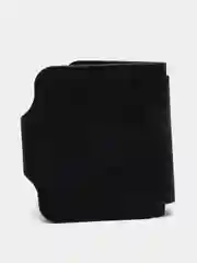 Черный женский кошелек Baellery mini из замшевой экокожи, 10 цветов