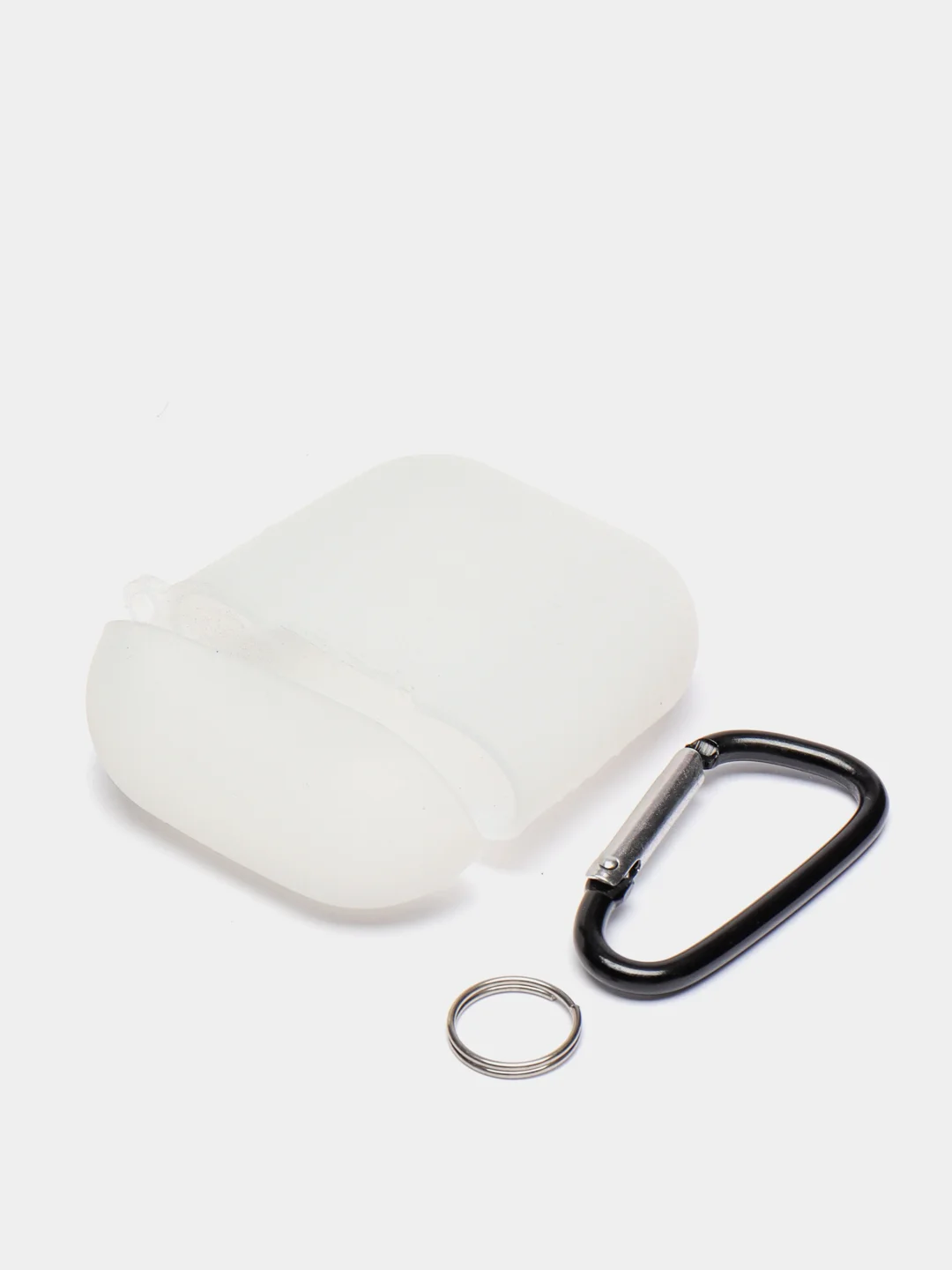 Прозрачный силиконовый чехол для беспроводных наушников AirPods 1, AirPods 2