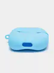 Голубой силиконовый чехол для беспроводных наушников AirPods 1, AirPods 2