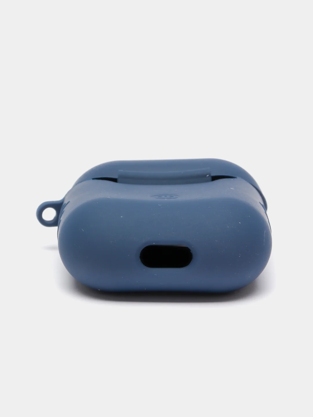 Темно-синий силиконовый чехол для беспроводных наушников AirPods 1, AirPods 2