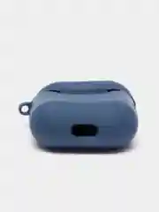 Темно-синий силиконовый чехол для беспроводных наушников AirPods 1, AirPods 2