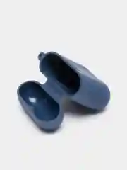 Темно-синий силиконовый чехол для беспроводных наушников AirPods 1, AirPods 2