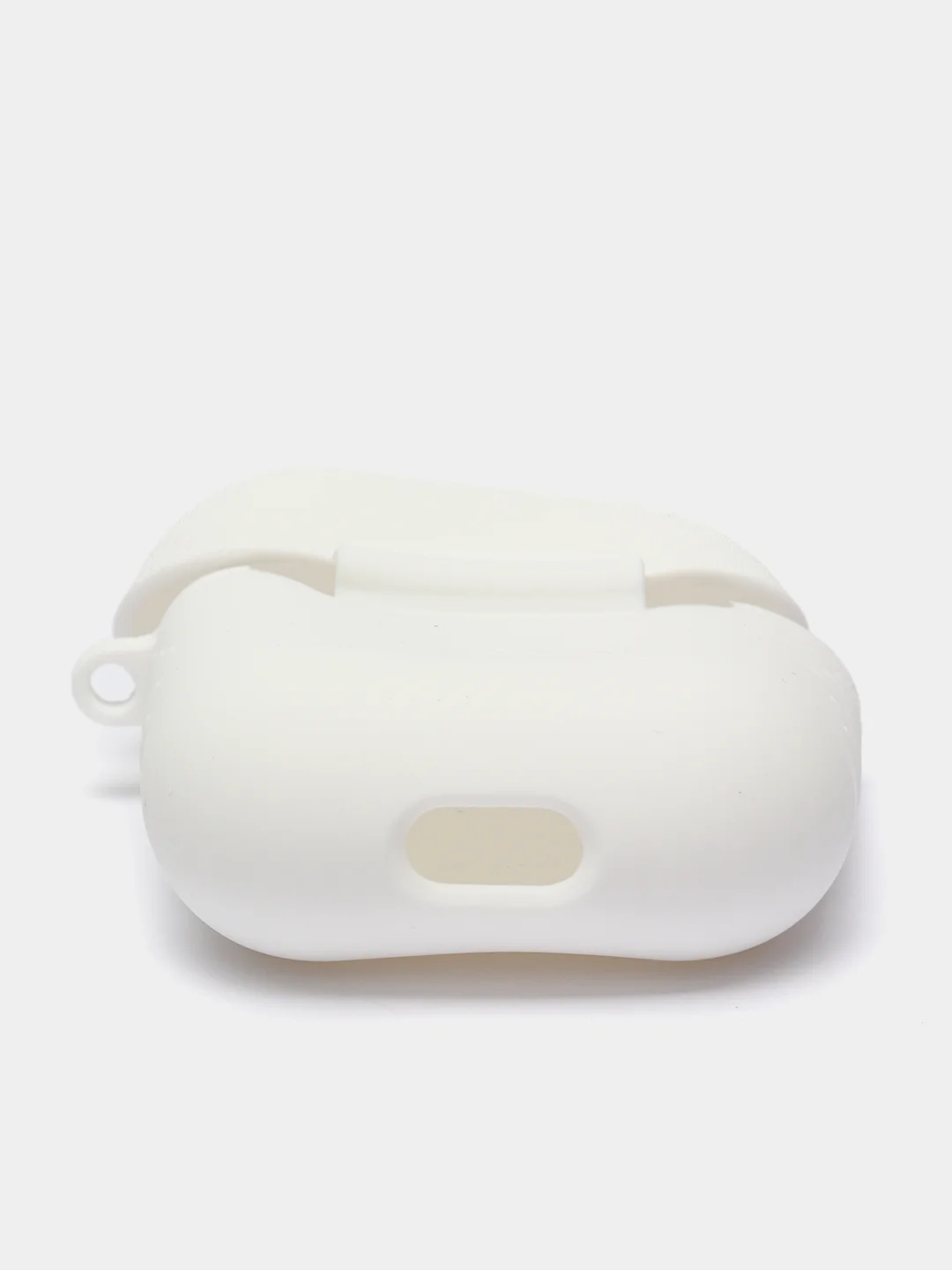 Белый силиконовый чехол для беспроводных наушников AirPods 1, AirPods 2
