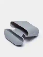 Синий меланж чехол для наушников AirPods 1, 2, силиконовый