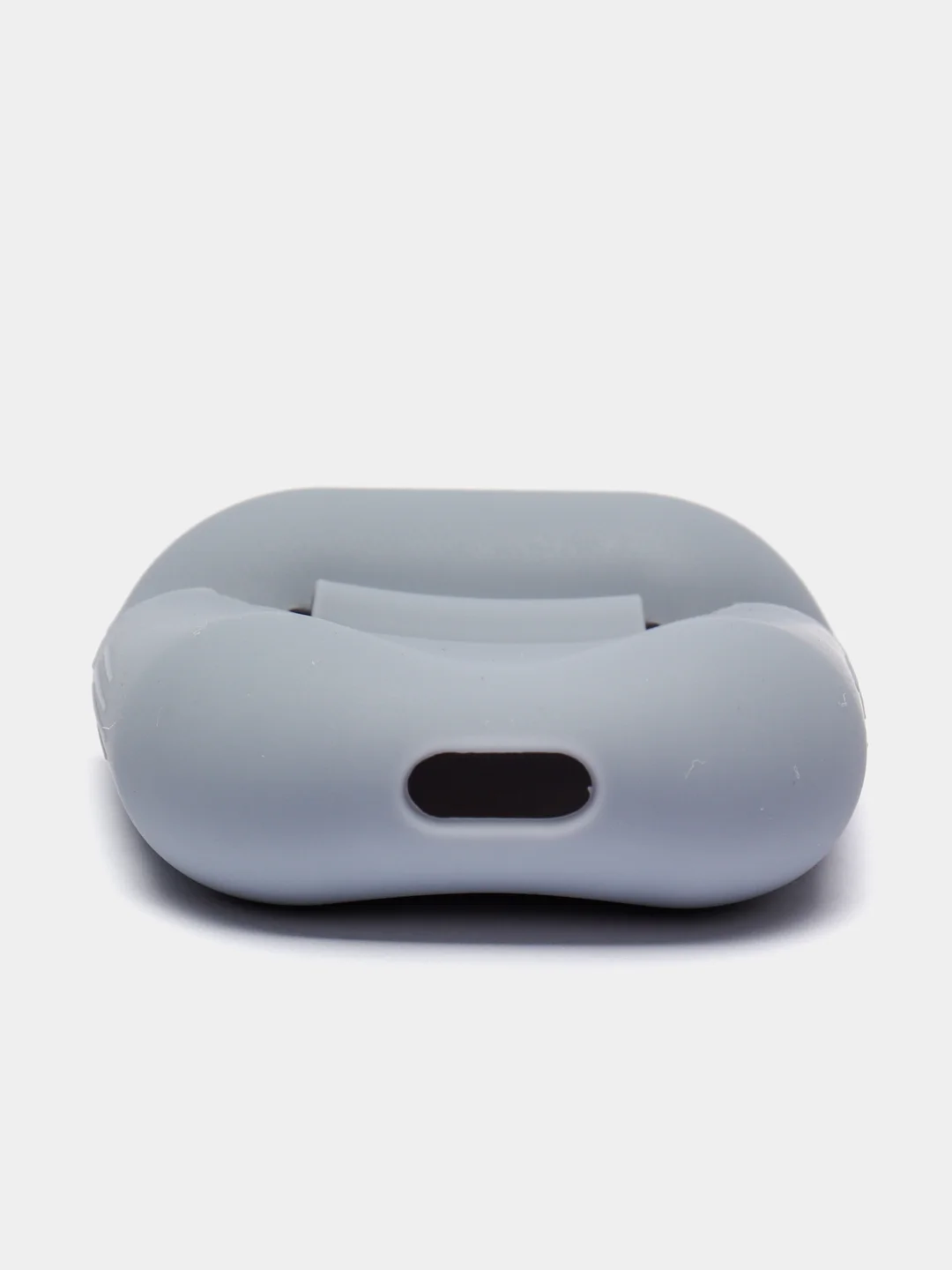 Синий меланж чехол для наушников AirPods 1, 2, силиконовый