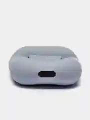 Синий меланж чехол для наушников AirPods 1, 2, силиконовый