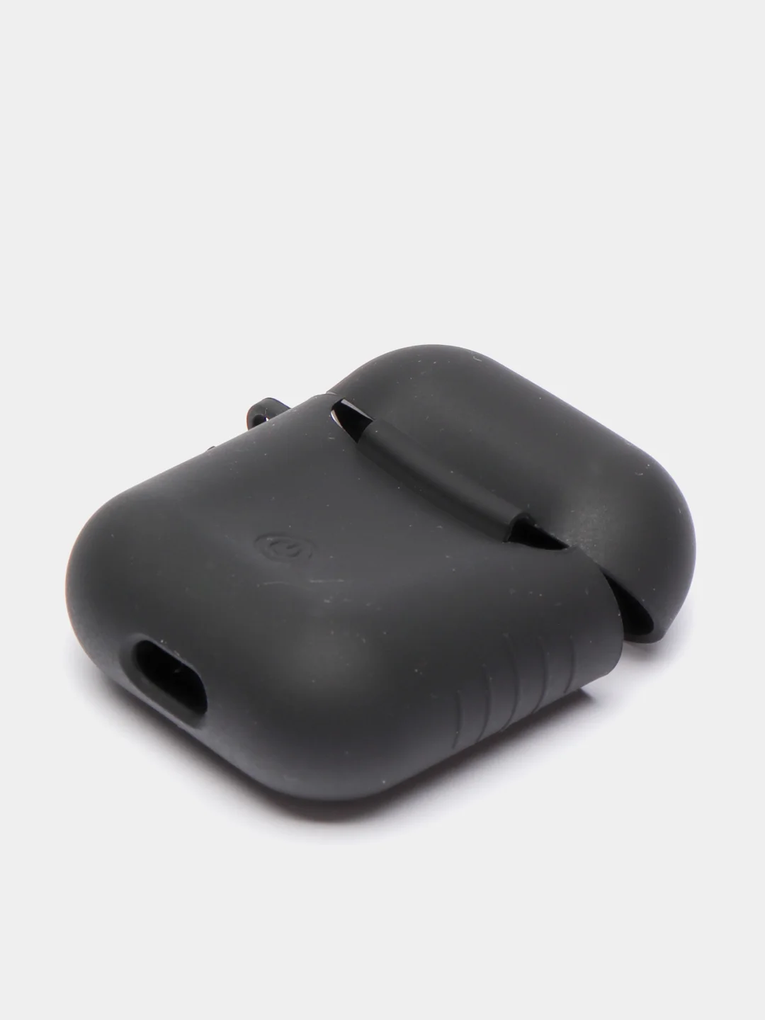 Черный силиконовый чехол для беспроводных наушников AirPods 1, AirPods 2