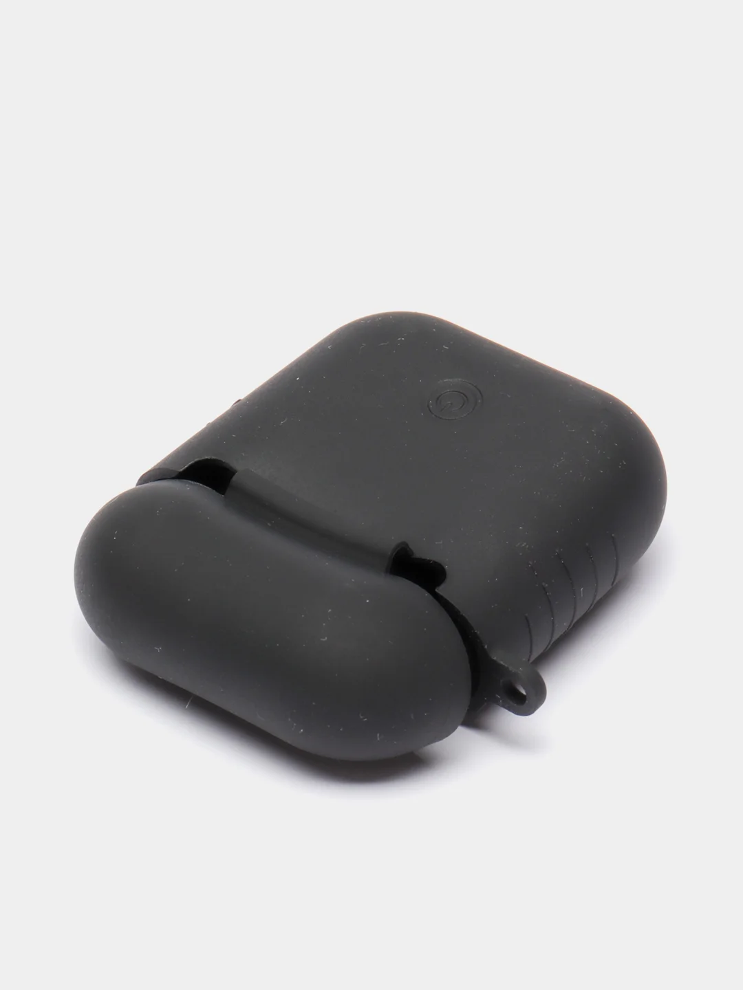 Черный силиконовый чехол для беспроводных наушников AirPods 1, AirPods 2