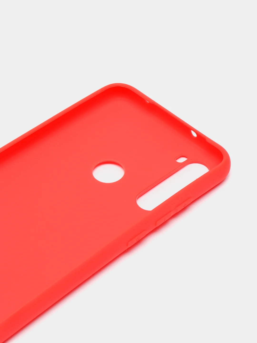 Красный чехол Xiaomi Redmi Note 8T силиконовый
