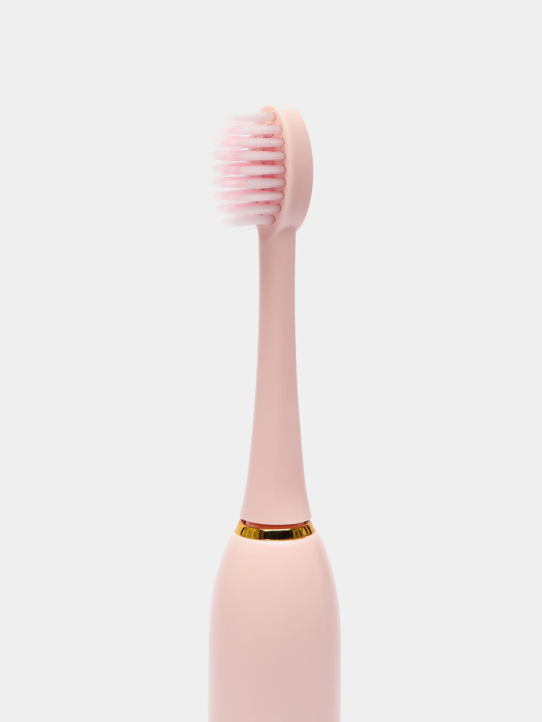 Розовый электрическая зубная щетка Sonic Electric Toothbrush X-3 (4 насадки)