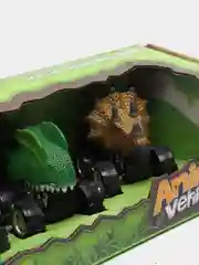 Зеленый инерционные машинки "Звери"