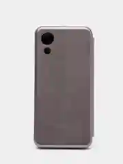 Серый чехол-книжка для Samsung Galaxy A03 Core