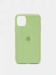 Лесной зеленый чехол Silicone Case для iPhone 11 с закрытым низом