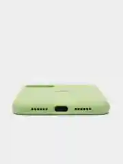 Лесной зеленый чехол Silicone Case для iPhone 11 с закрытым низом