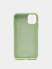 Лесной зеленый чехол Silicone Case для iPhone 11 с закрытым низом