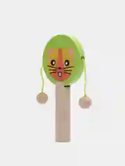 Зелёный хаки погремушки из дерева, для детей