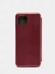 Бордовый чехол-книжка для Samsung Galaxy A03