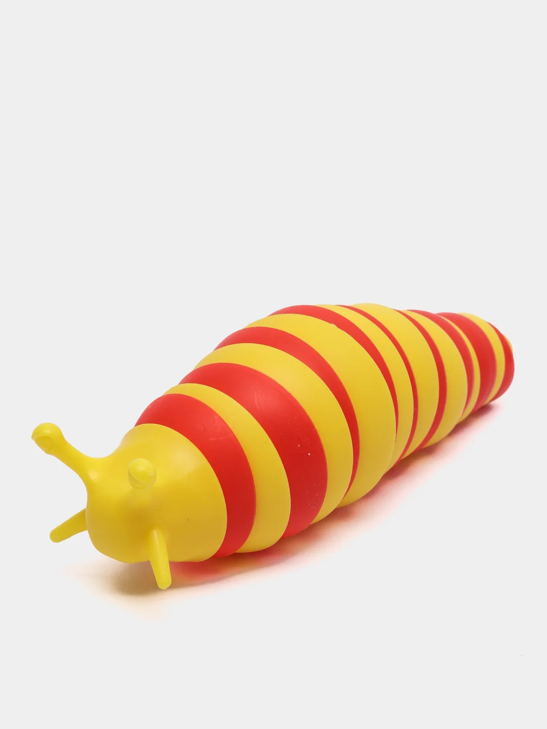 Красный игрушка антистресс слизень цветной "Finger slug"