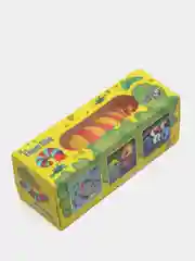 Красный игрушка антистресс слизень цветной "Finger slug"