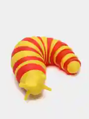 Красный игрушка антистресс слизень цветной "Finger slug"