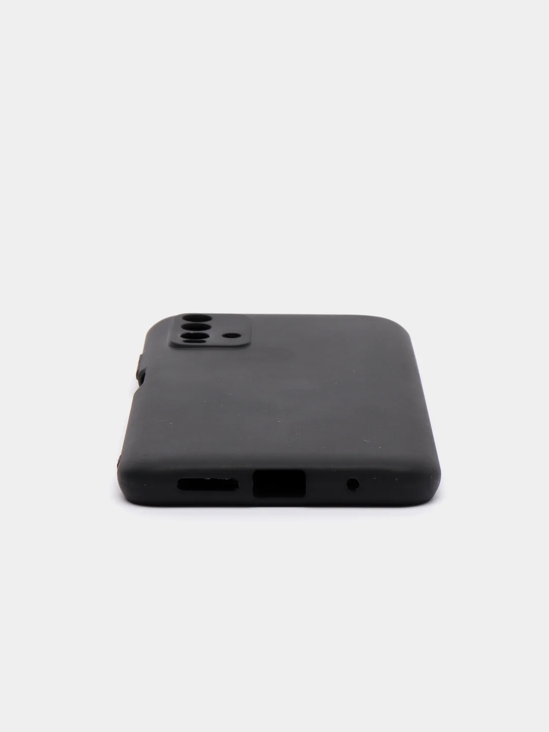 Черный чехол для Xiaomi Redmi 9T силиконовый матовый однотонный
