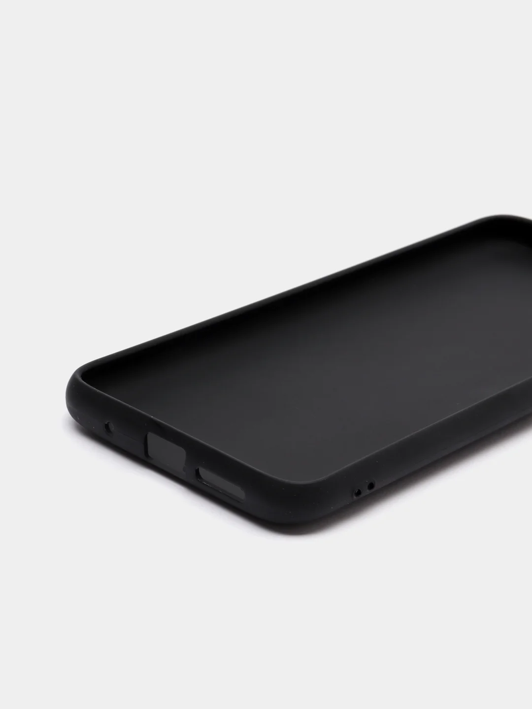 Черный чехол для Xiaomi Redmi 9T силиконовый матовый однотонный