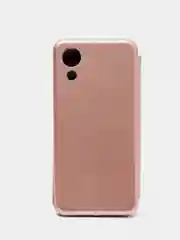 Розовый чехол-книжка для Samsung Galaxy A03 Core