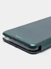 Зеленый чехол-книжка для Samsung Galaxy A03 Core