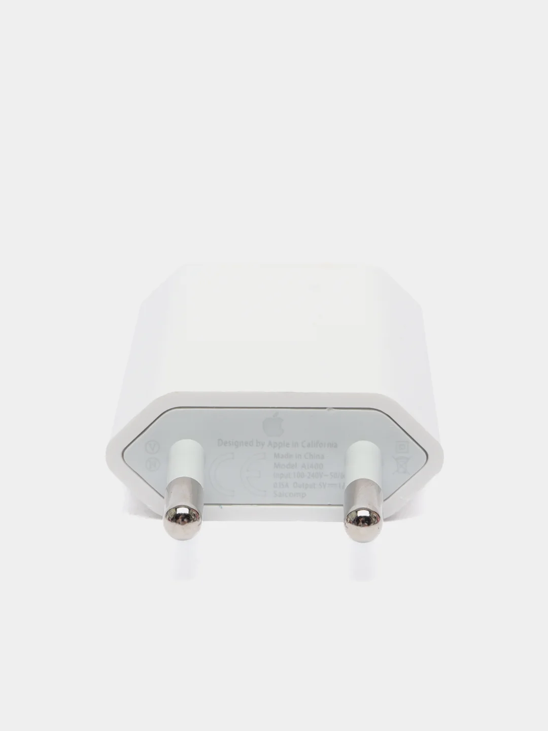 Белый сетевое зарядное устройство APPLE USB Power Adapter, белое, класс А