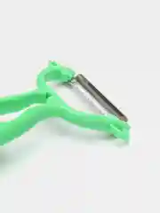 Зеленый овощечистка двухсторонняя