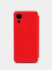 Красный чехол-книжка для Samsung Galaxy A03 Core