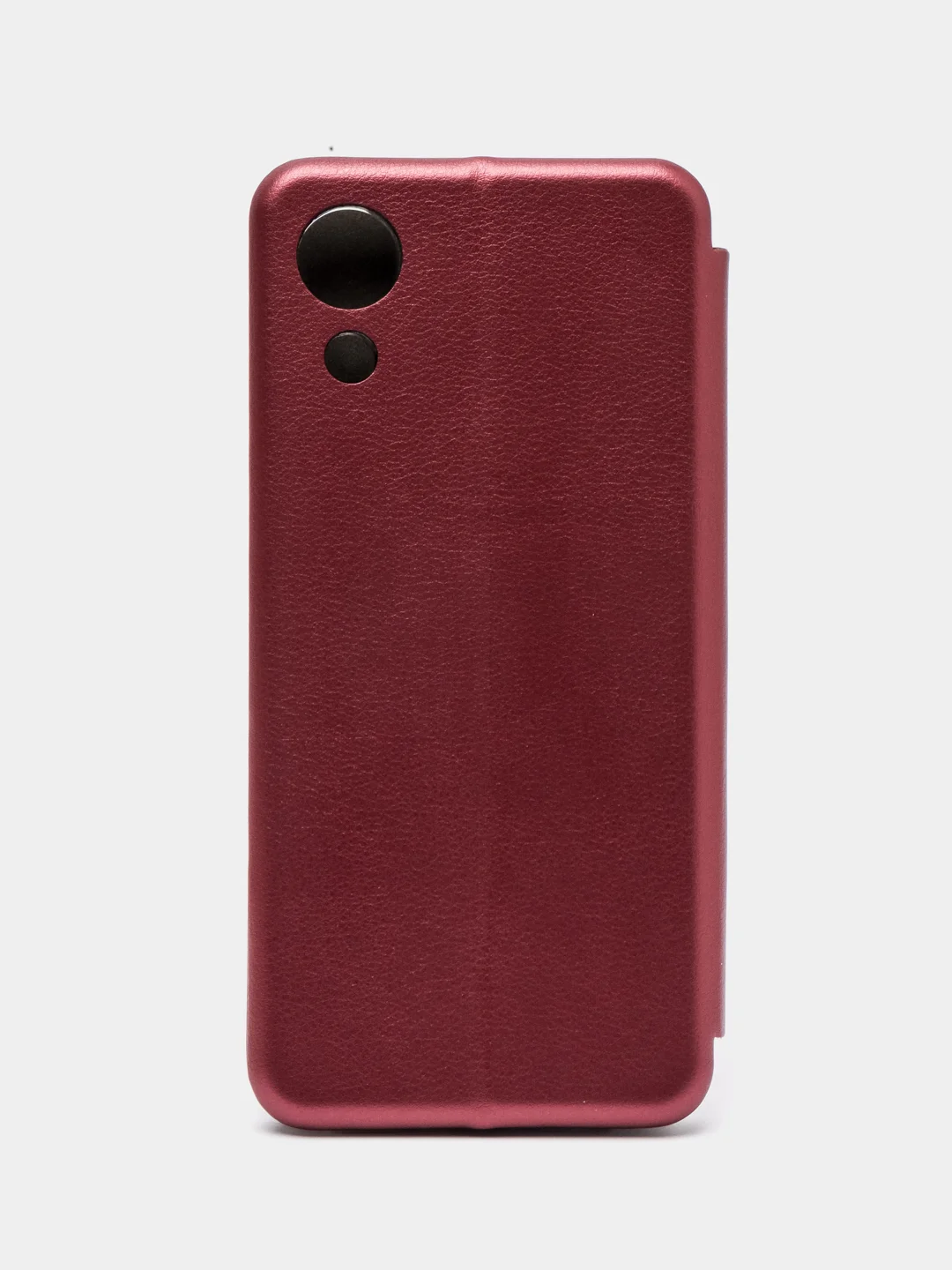 Бордовый чехол-книжка для Samsung Galaxy A03 Core