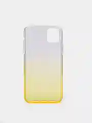 Желтый чехол для Apple iPhone 11 Pro Max, прозрачный, с градиентом