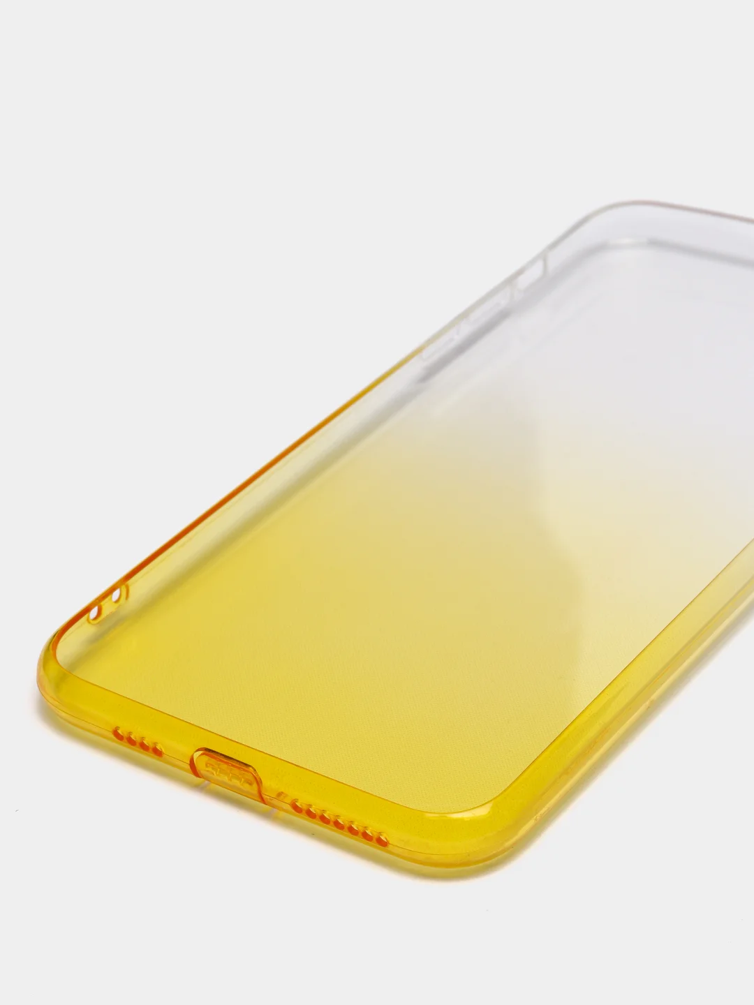 Желтый чехол для Apple iPhone 11 Pro Max, прозрачный, с градиентом