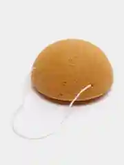 Лимонный конжаковый спонж для умывания