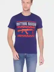 Белый футболка Mother Russia "Калашников"