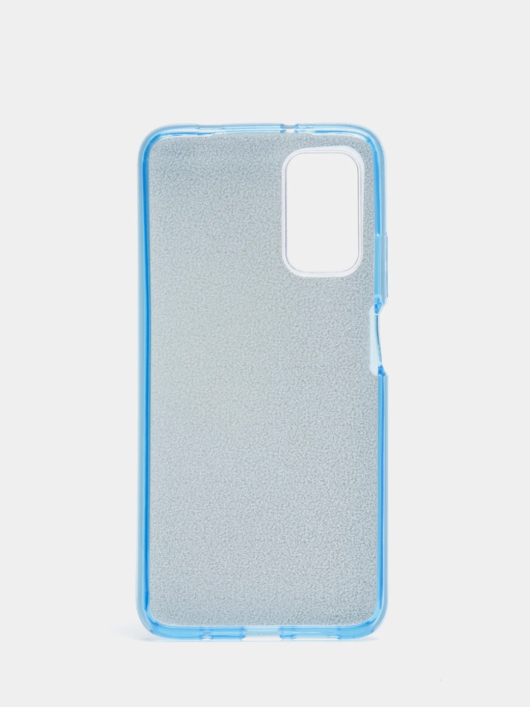 Голубой чехол Xiaomi Poco M3 / Redmi 9T, Сяоми Поко М3 / Редми 9Т блестящий