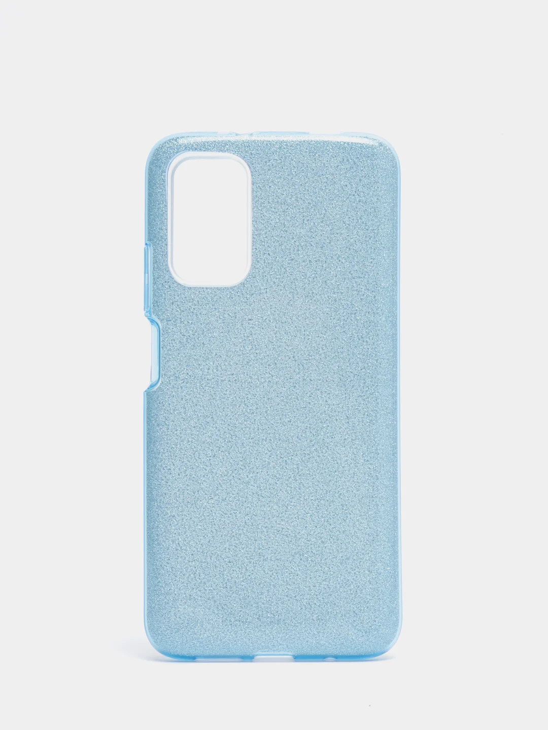 Голубой чехол Xiaomi Poco M3 / Redmi 9T, Сяоми Поко М3 / Редми 9Т блестящий