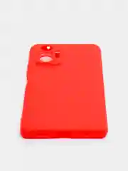 Красный чехол Xiaomi Redmi Note 10 Pro, Сяоми Редми Нот 10 Про, силиконовый цветной матовый