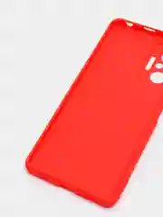 Красный чехол Xiaomi Redmi Note 10 Pro, Сяоми Редми Нот 10 Про, силиконовый цветной матовый
