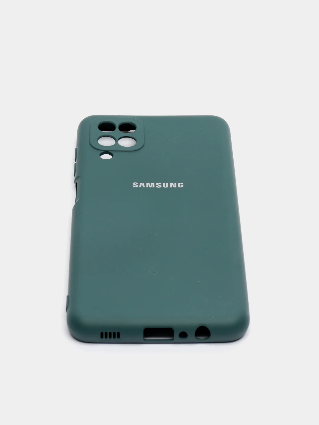 Зеленый чехол для Samsung A12, M12, Самсунг А12, М12