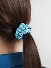 Голубой резинка