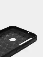 Темно-синий чехол для Honor 9C / Huawei P40 Lite E / Y7p, имитация вставок под карбон