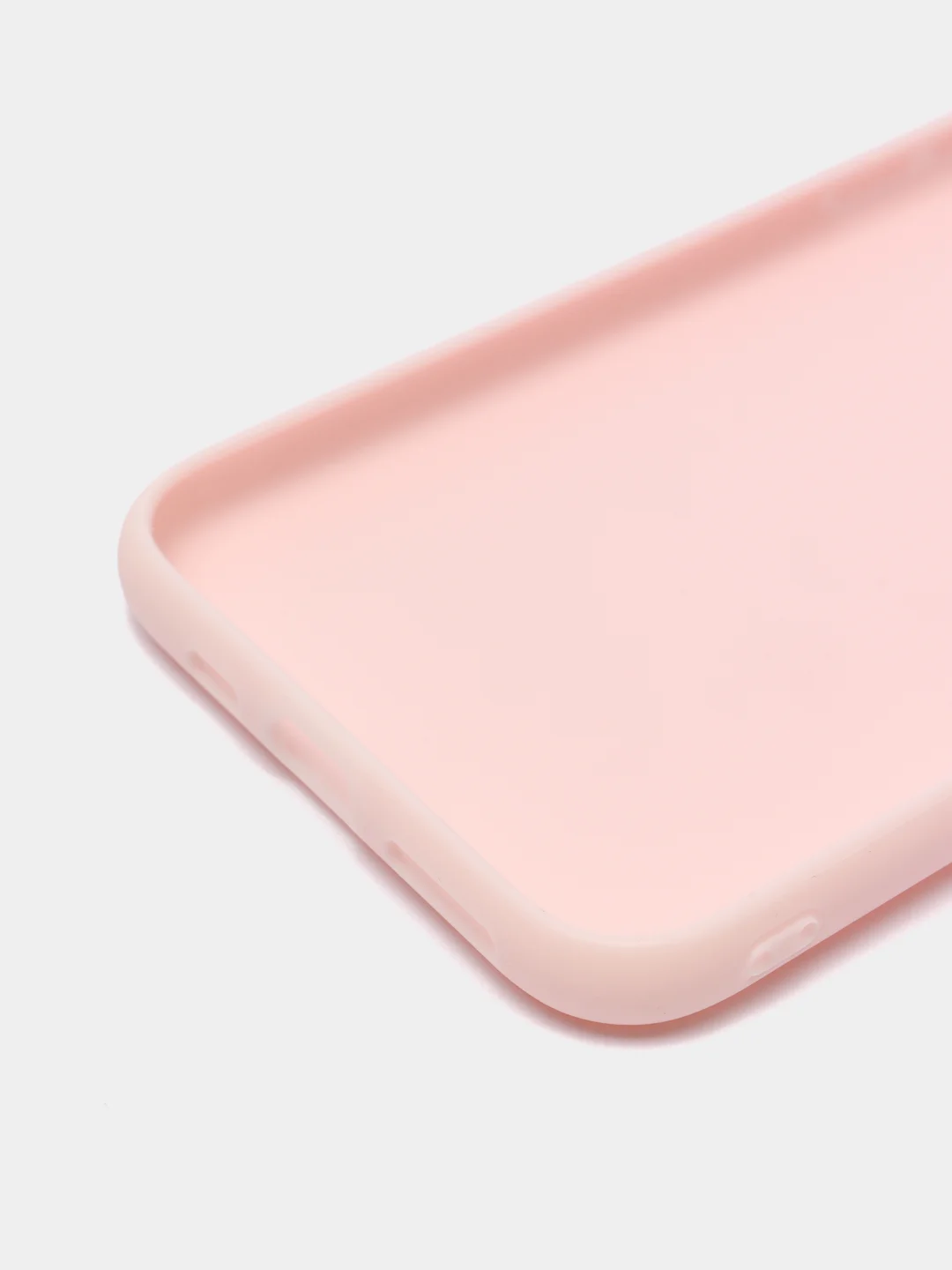 Оранжевый чехол для iPhone (Айфон) 11 силиконовый, синий