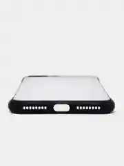 Черный чехол для Apple iPhone 7 Plus / 8 Plus, прозрачный с держателем