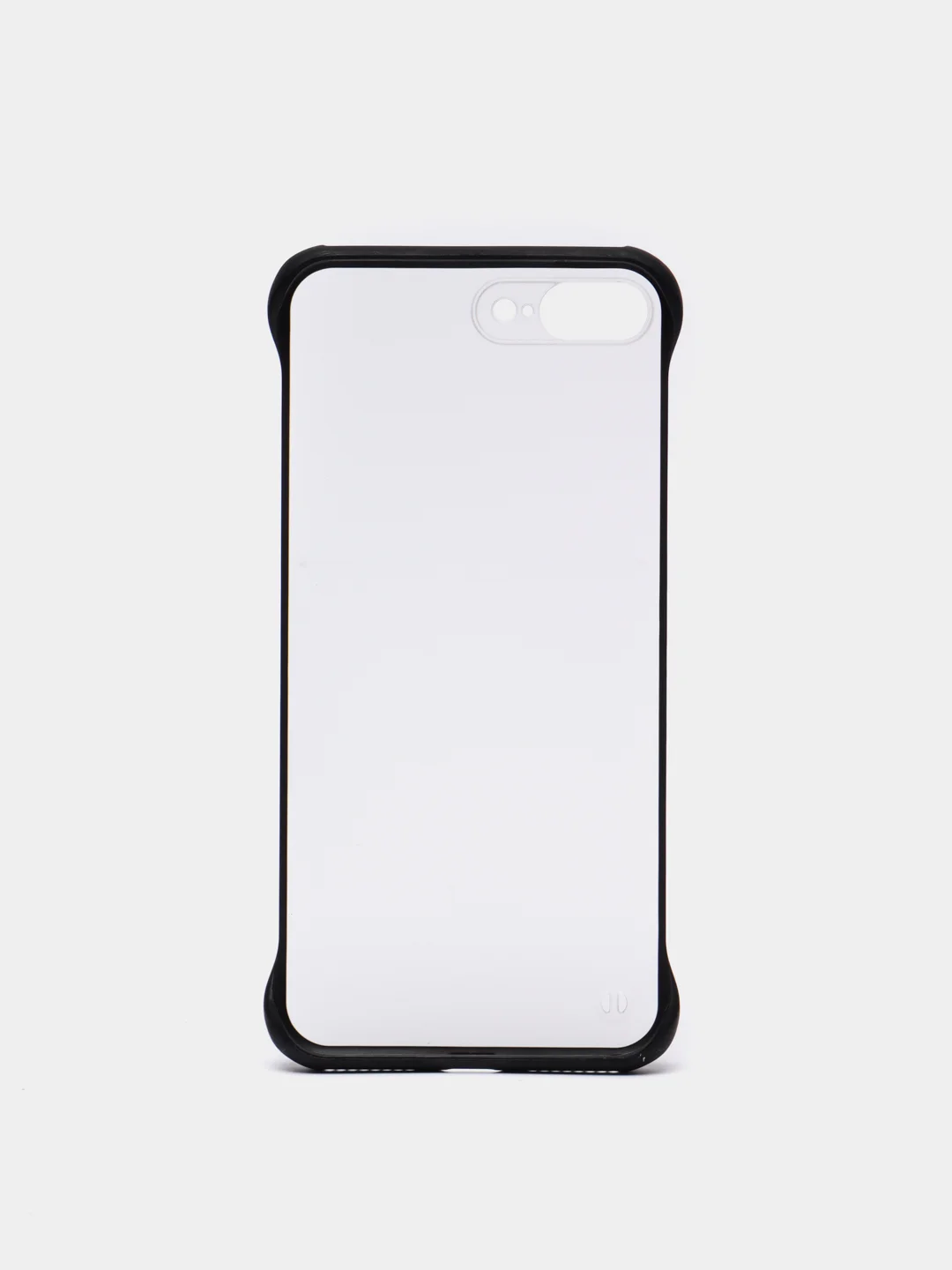 Черный чехол для Apple iPhone 7 Plus / 8 Plus, прозрачный с держателем