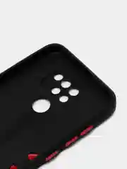 Черный усиленный силиконовый чехол для Xiaomi Redmi 10X