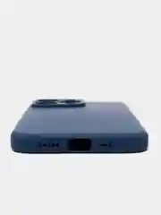 Темно-синий чехол iPhone 11 13 12 Pro Mini силиконовый ( Айфон Про Мини )