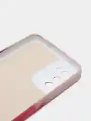 Багровый чехол силиконовый Samsung Galaxy A02s, Самсунг Галакси А02с с мягким подкладом